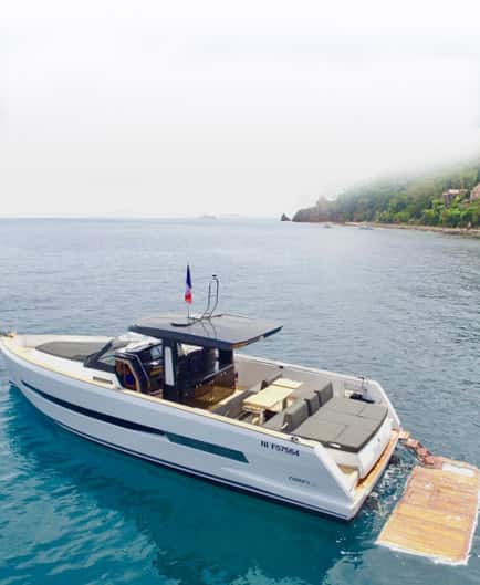 Fjord 42 boat rental in St-Tropez