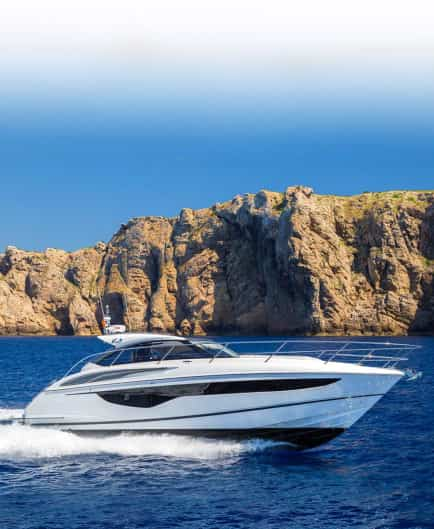 Princess V40 boat rental St-Tropez